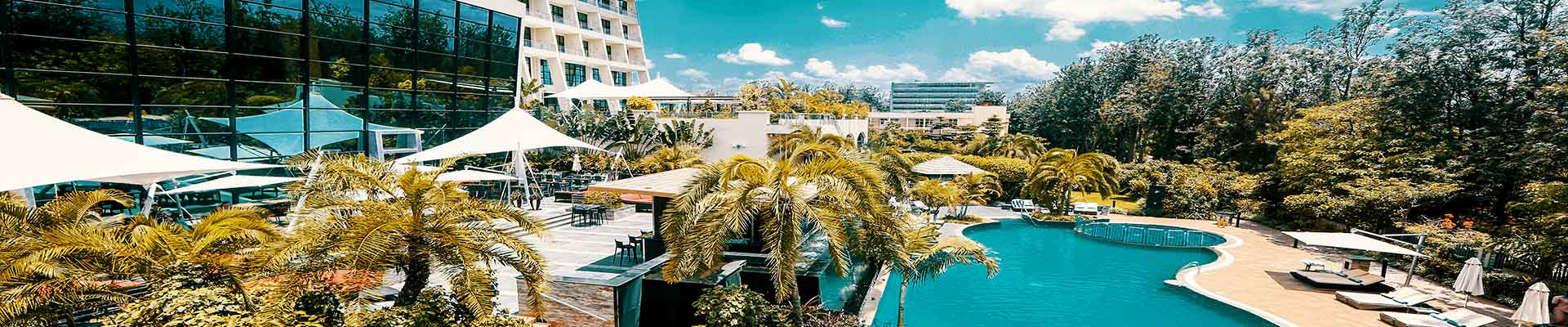 Hotel with a pool