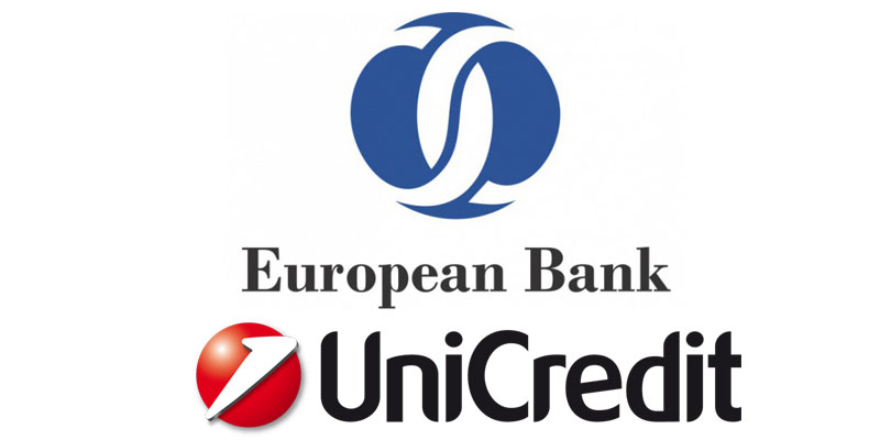 EBRD, UniCredit Banka logo