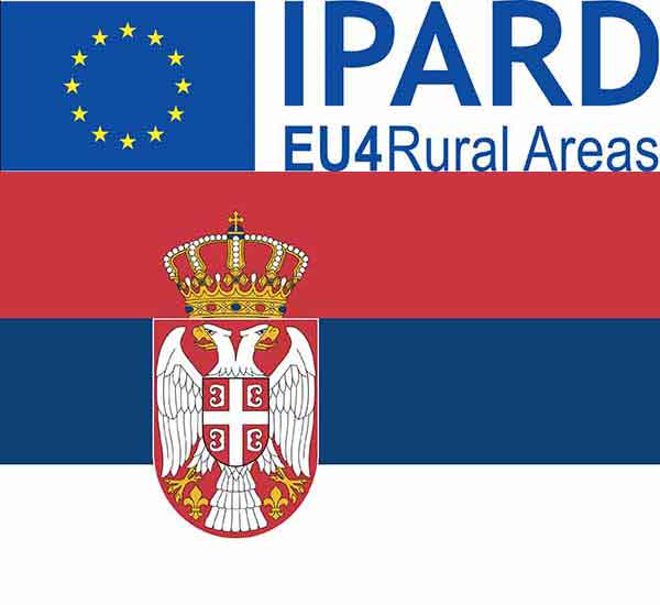 IPARD logo i zastava Srbije kombinovani logo
