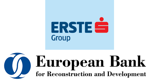EBRD Erste Bank logo combined