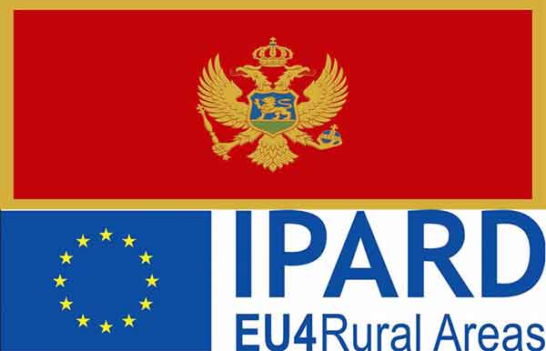 IPARD logo i zastava CG kombinovani logo